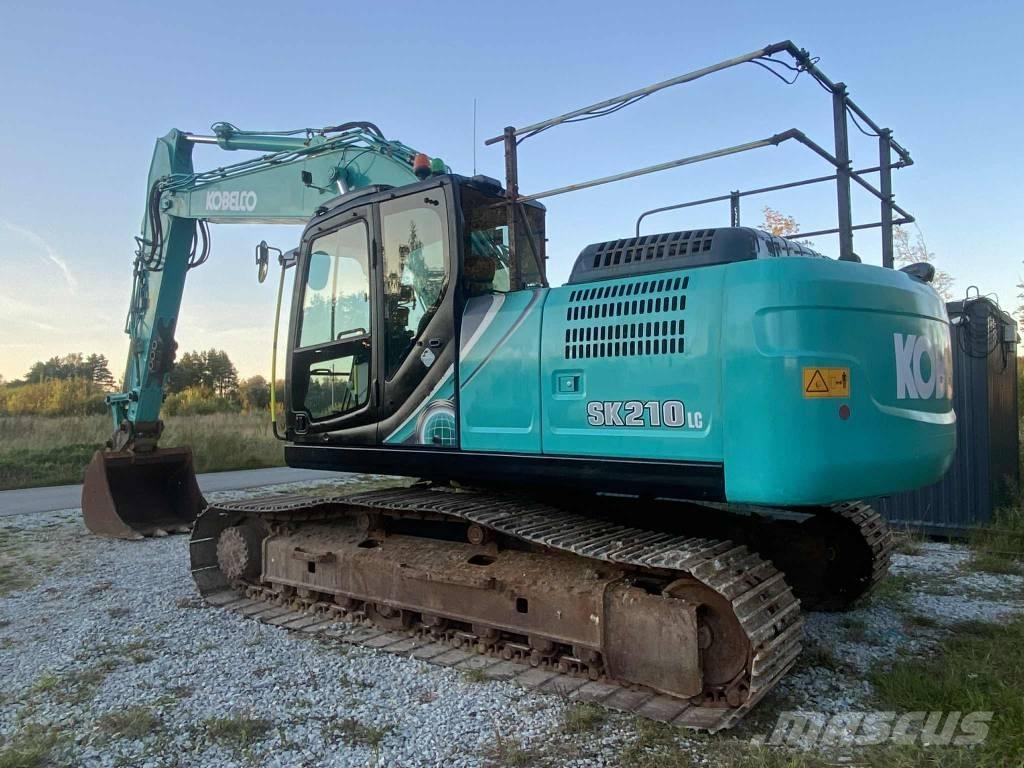 Kobelco SK210LC-10E Escavadeiras de esteiras