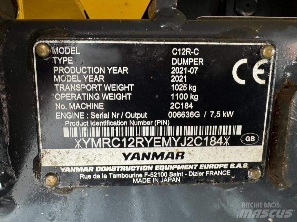 Yanmar C 12 RC Dumpers de rastos