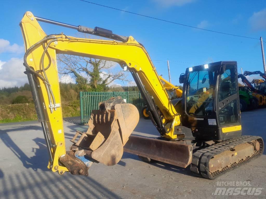 Yanmar Vio 82 Escavadeiras de esteiras