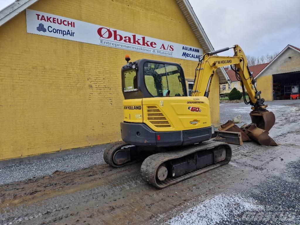 New Holland E60C Miniescavadeiras