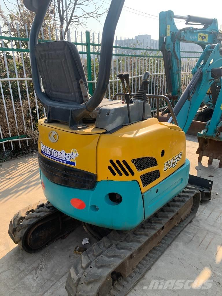 Kubota U 15-3 S Miniescavadeiras