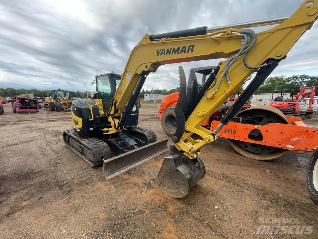 Yanmar Vio 80-1 Escavadeiras de esteiras