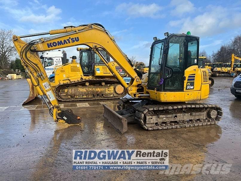 Komatsu PC 80 MR-5 Escavadoras Midi 7t - 12t