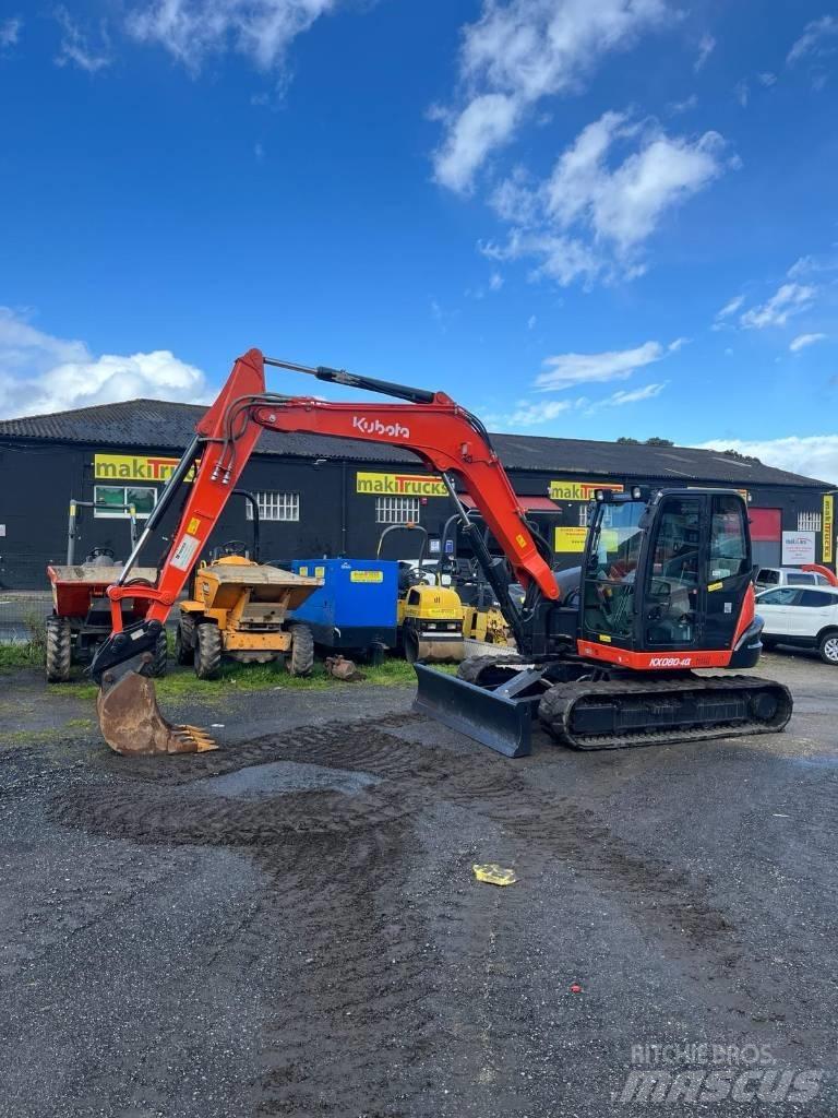 Kubota KX 080-4a Escavadoras Midi 7t - 12t
