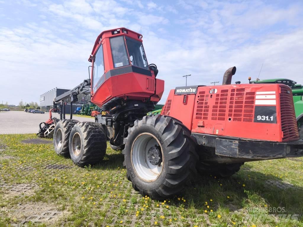 Komatsu 931.1 Processadores florestais