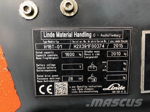 Linde H16T-01 Empilhadores a gás