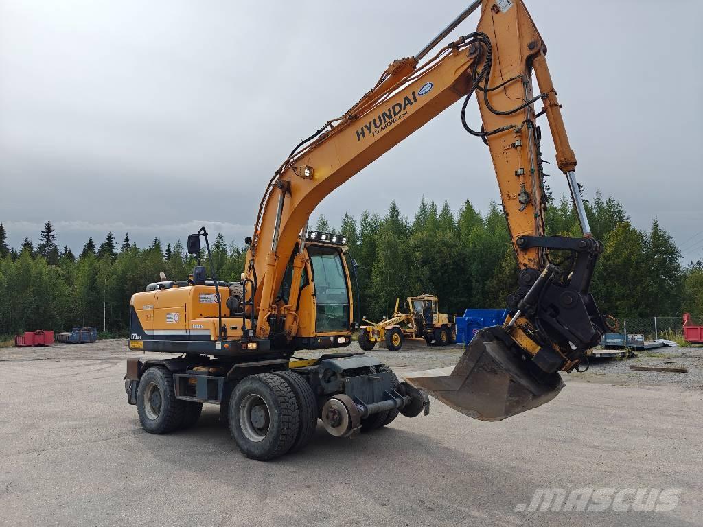 Hyundai R170-W9 Escavadoras de rodas