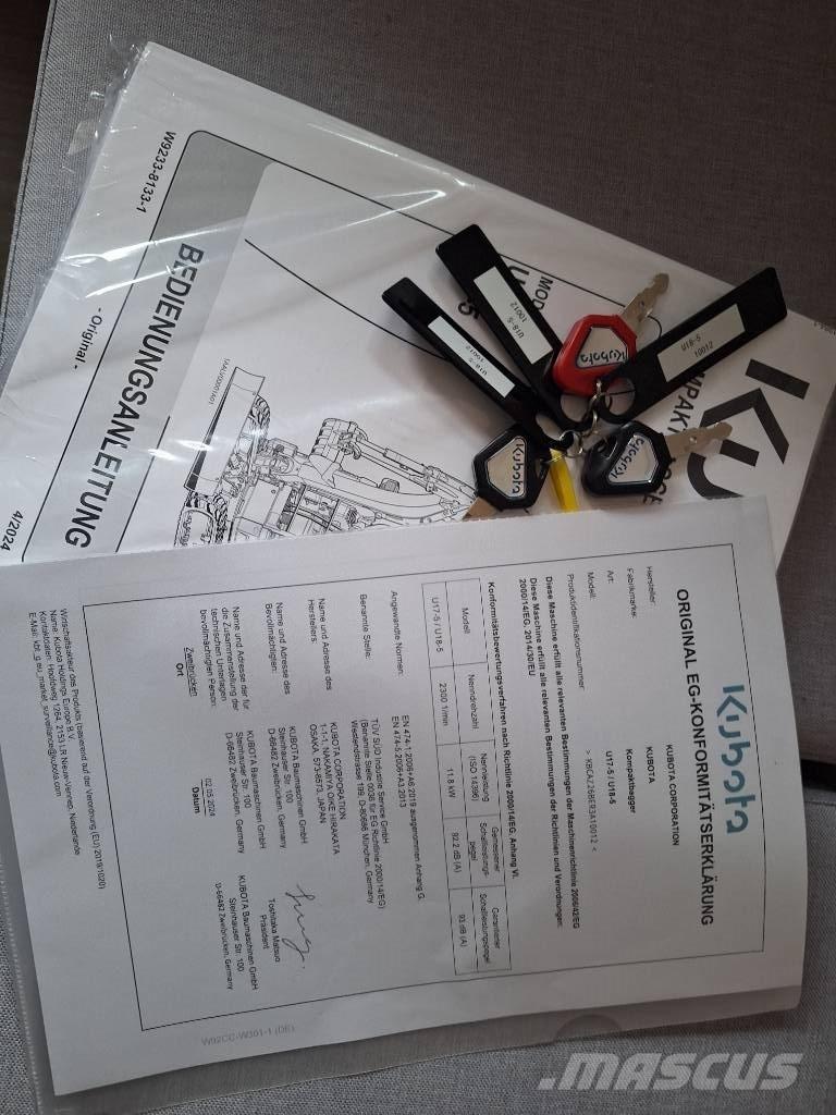 Kubota U 18-5 Miniescavadeiras