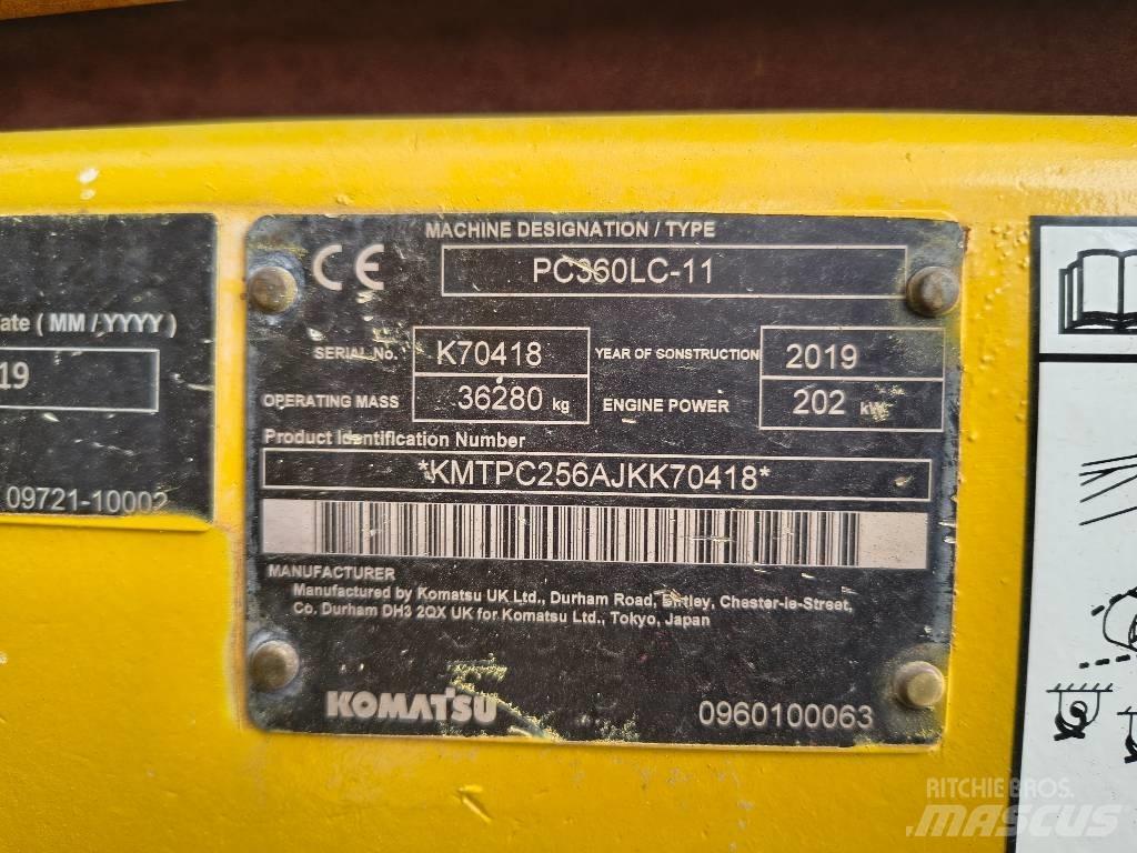 Komatsu PC 360 LC- 11 Escavadeiras de esteiras