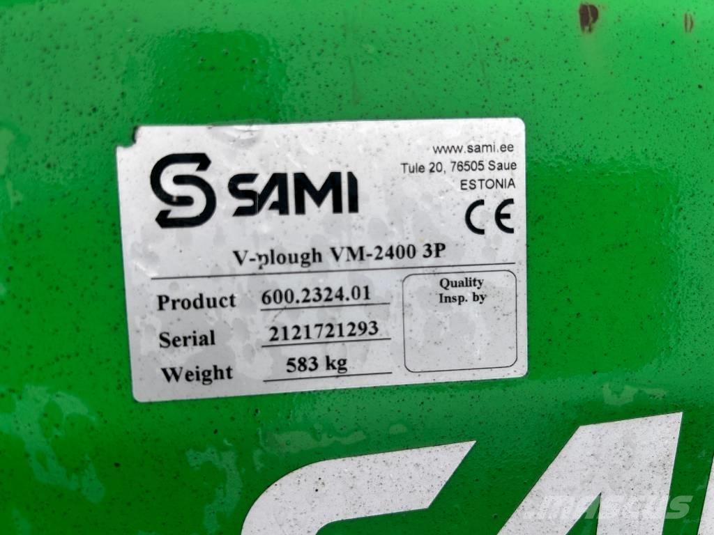 Sami VB2400 Lâminas de neve e arados