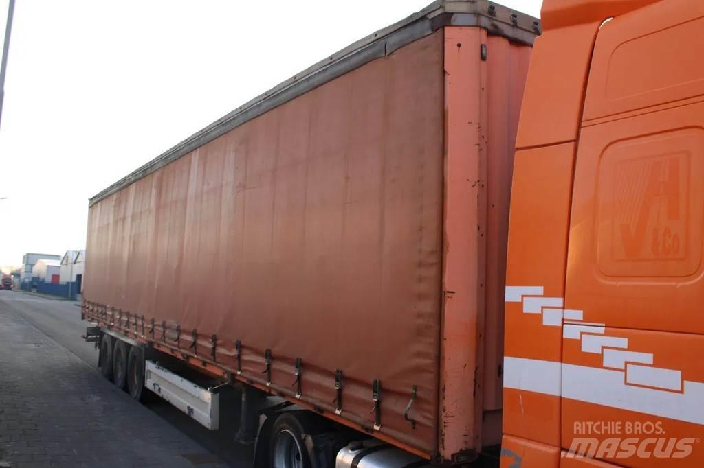 Krone 3x Semi Reboques Cortinas Laterais
