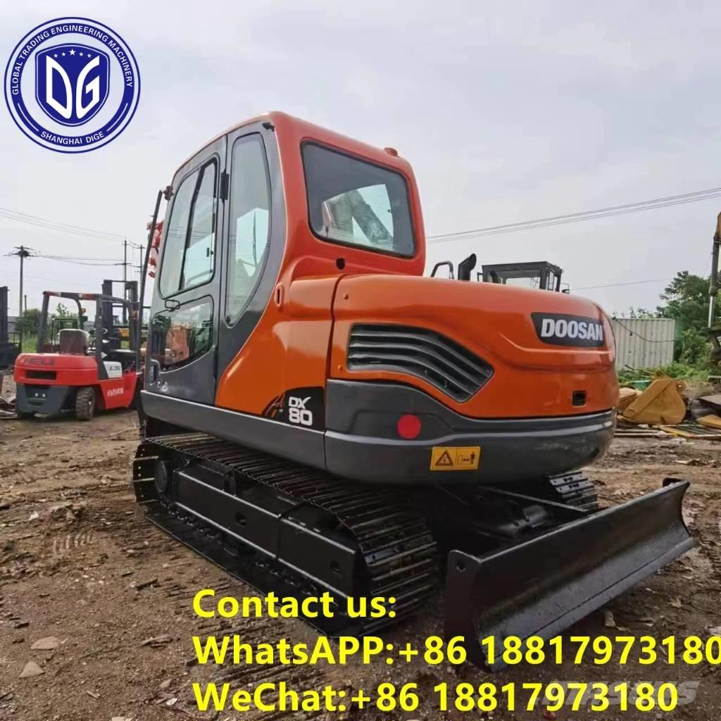 Doosan DX 80 Escavadeiras de esteiras