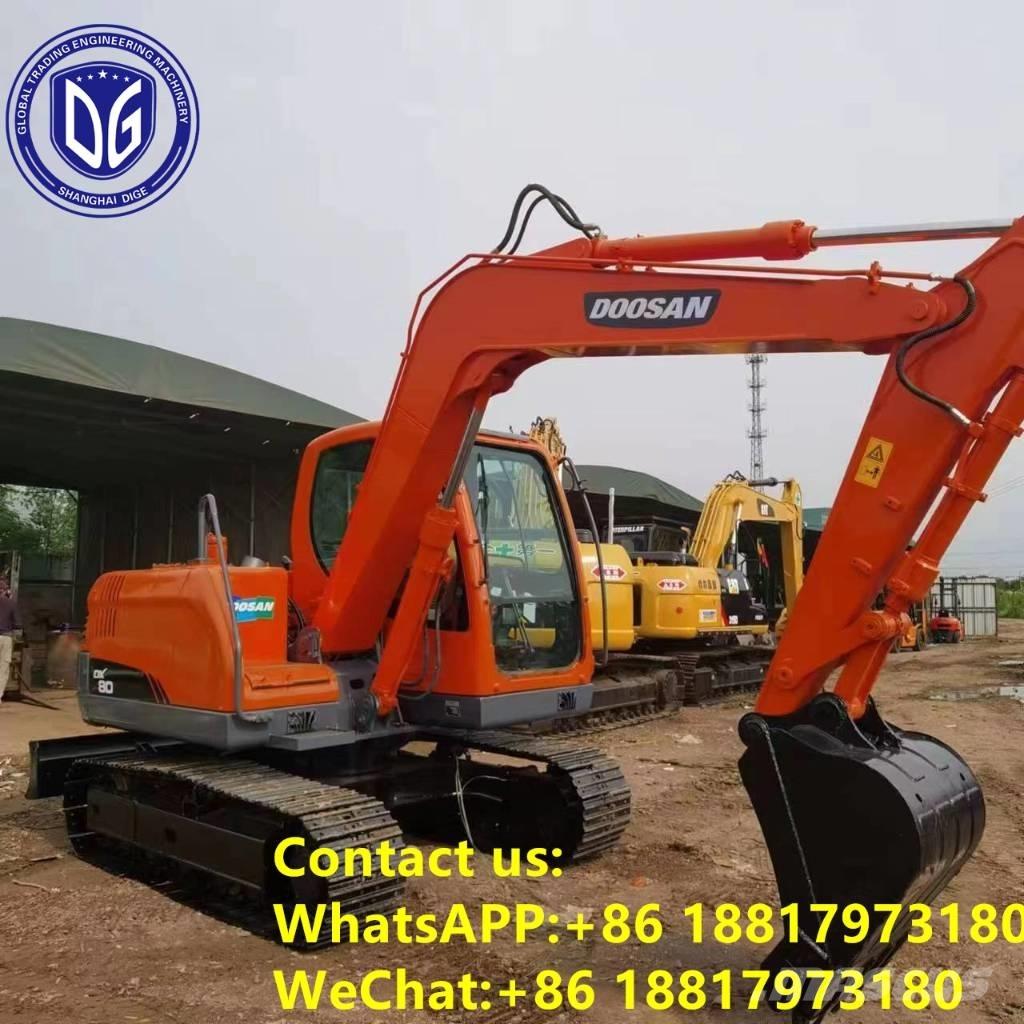 Doosan DX 80 Escavadeiras de esteiras
