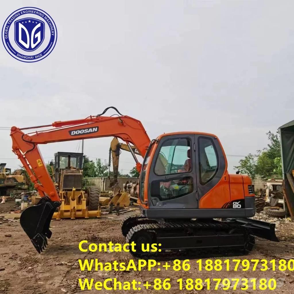Doosan DX 80 Escavadeiras de esteiras