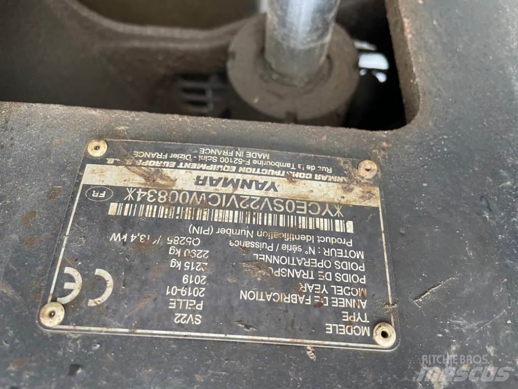 Yanmar SV22 (00834) Miniescavadeiras
