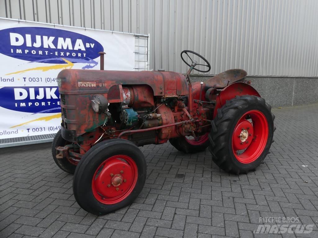 Fahr D181 Tratores Agrícolas usados
