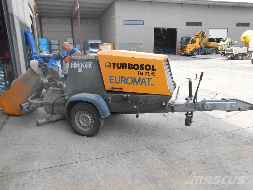 Turbosol TM27.45DCB Bombas de Betonilha