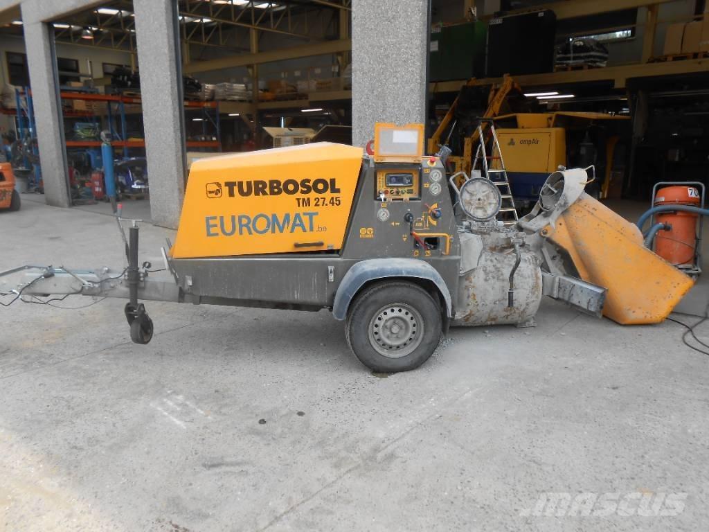 Turbosol TM27.45DCB Bombas de Betonilha