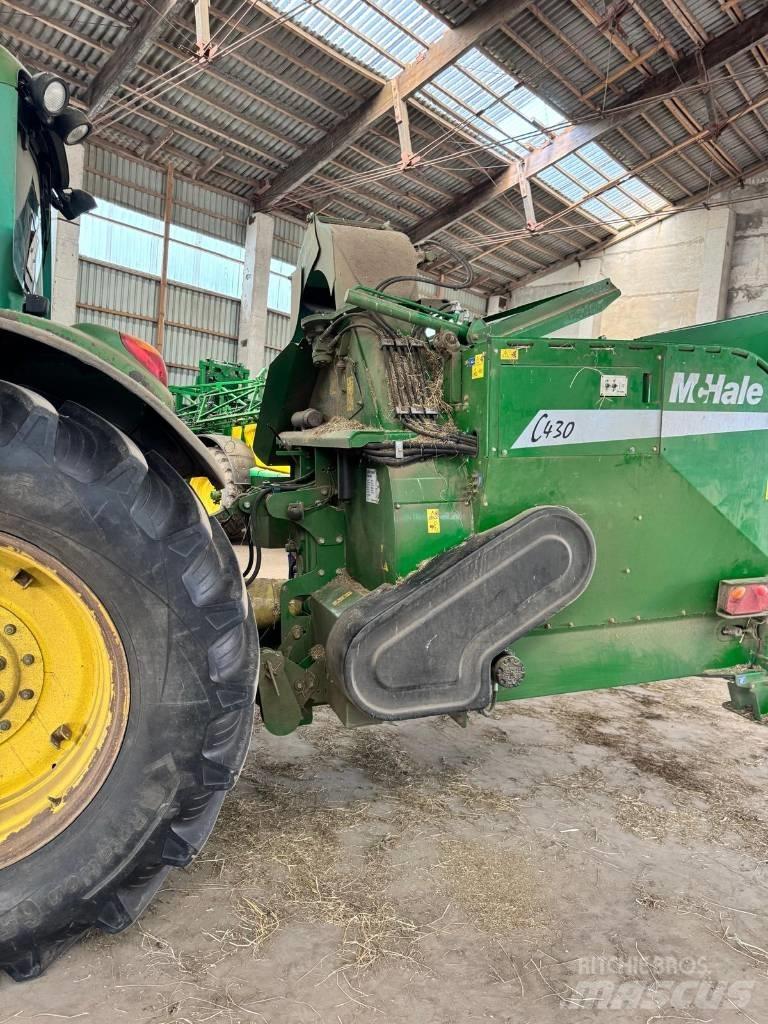McHale C 430 Cortadores, moinhos e desenroladores de fardos
