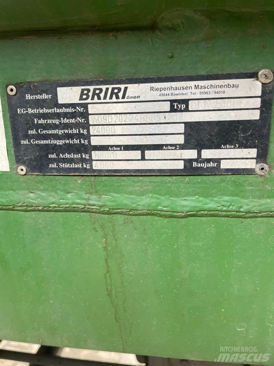 Briri Güllefass Camiões-cisterna de lamas