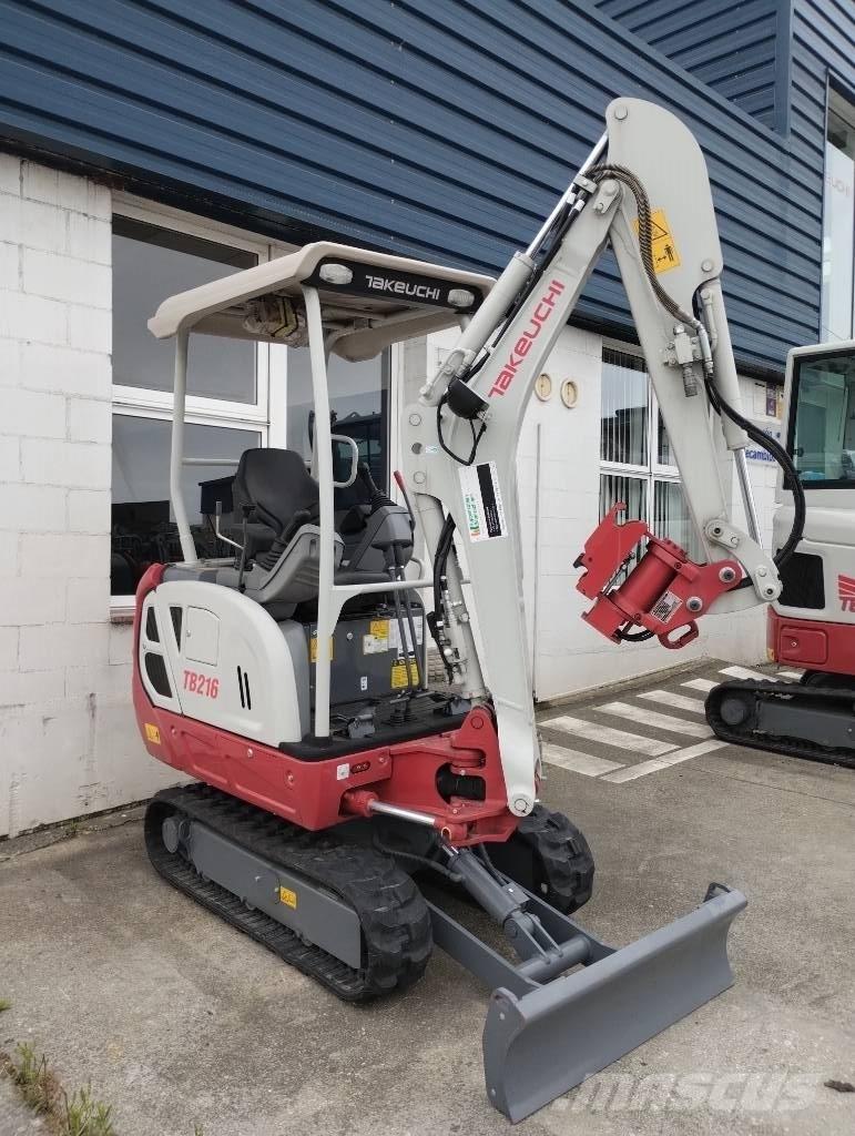 Takeuchi TB 216 Miniescavadeiras