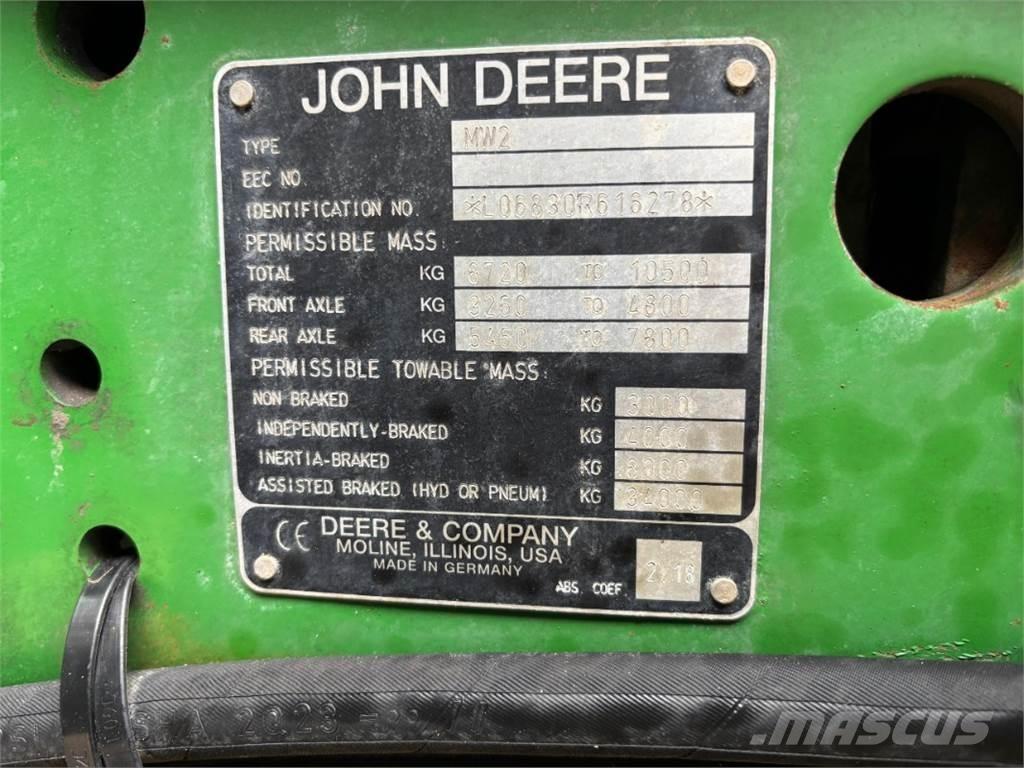 John Deere 6830 Tratores Agrícolas usados