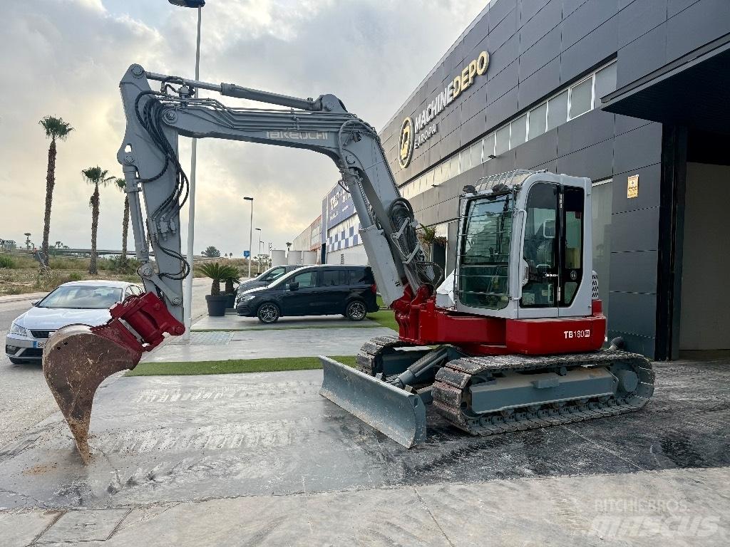 Takeuchi TB 180 FR Escavadoras Midi 7t - 12t