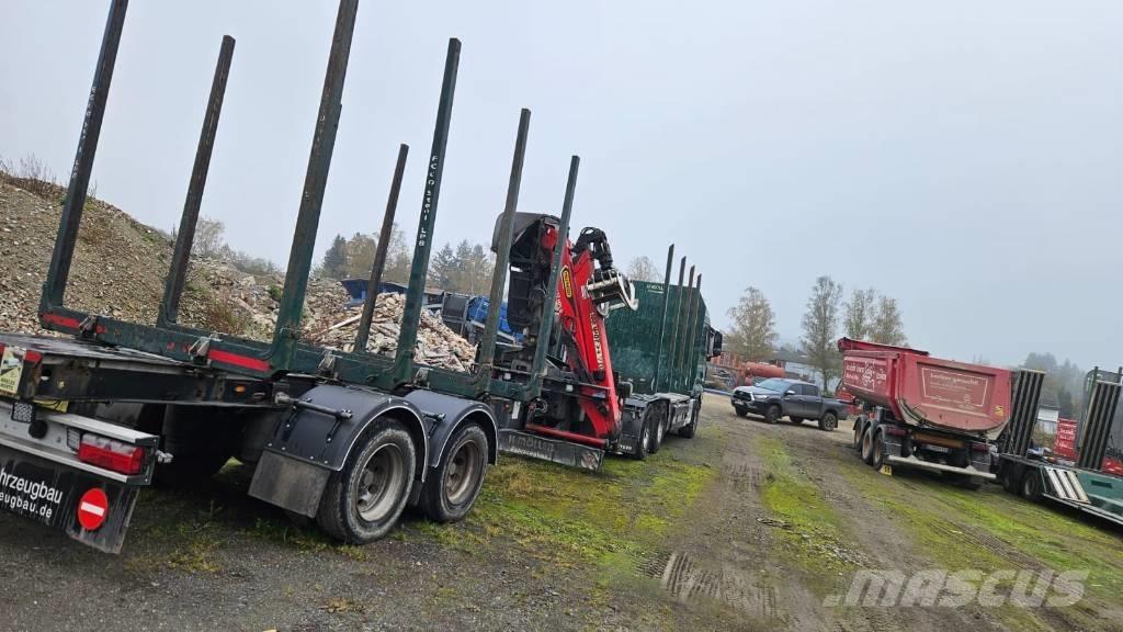 MAN TGX 26.580 Caminhões de transporte de troncos