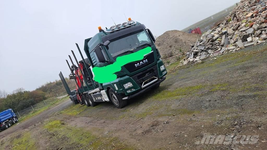 MAN TGX 26.580 Caminhões de transporte de troncos