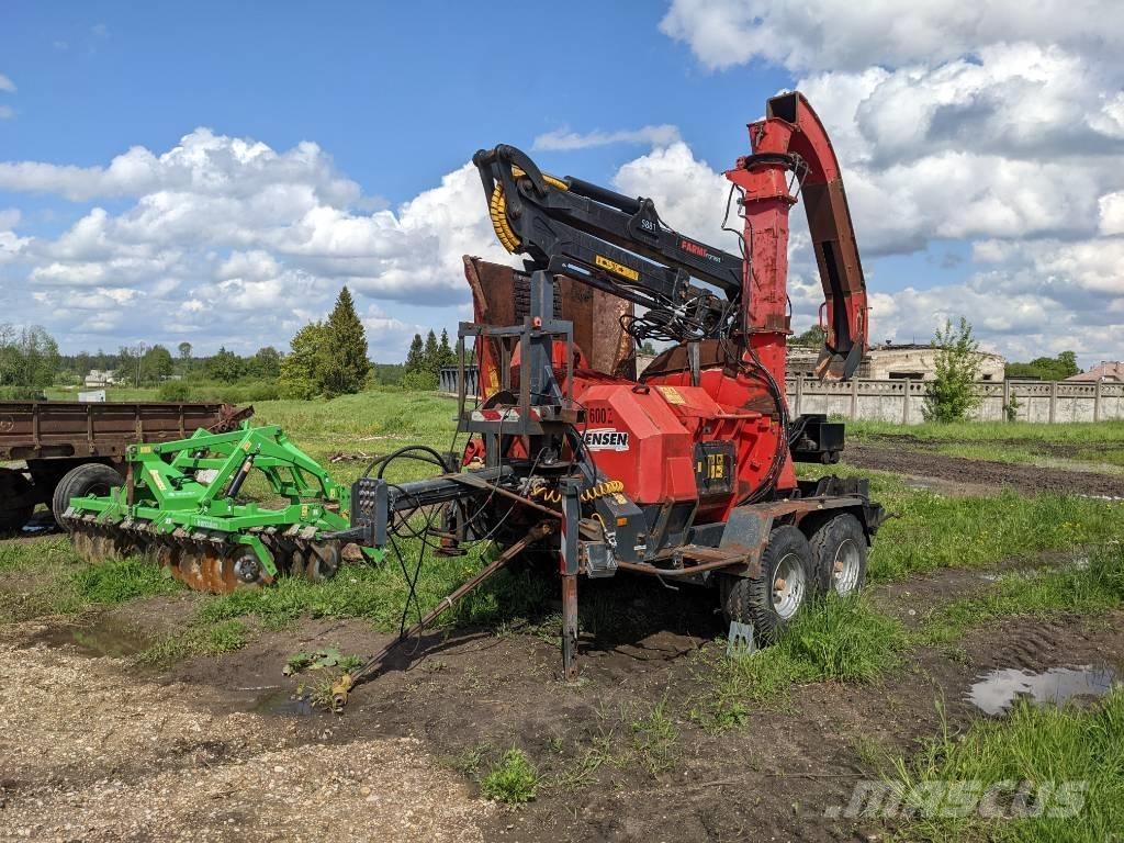 Jensen JT600Z Estilhaçadoras florestais