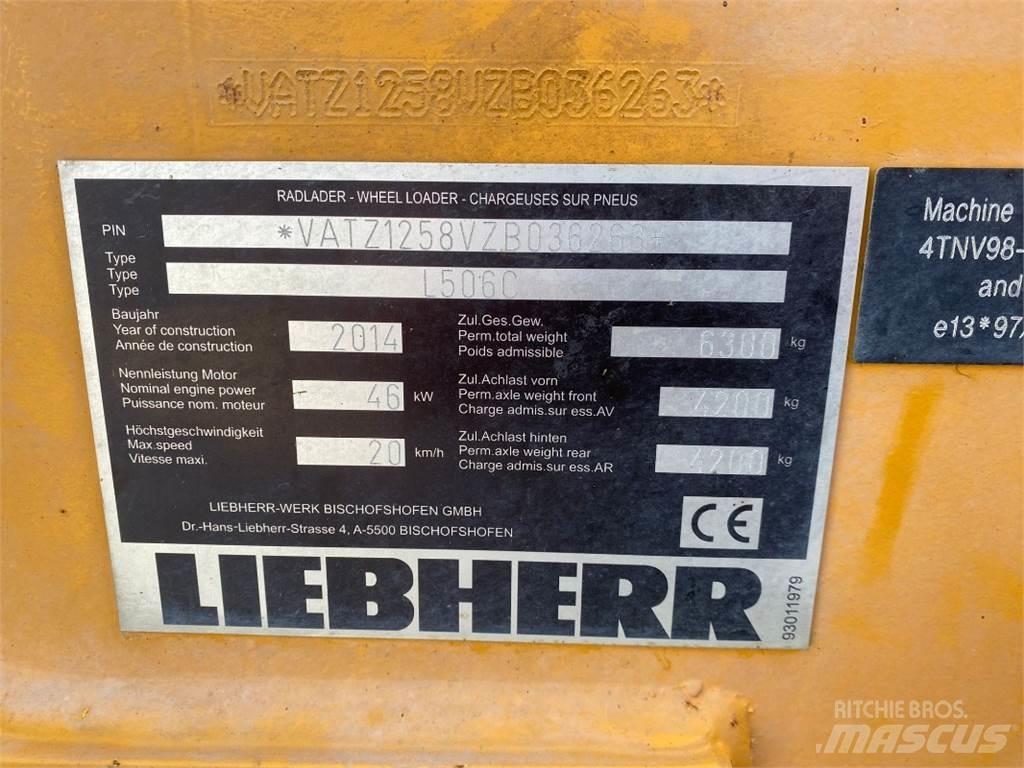 Liebherr L 506 C Carregadeiras de rodas