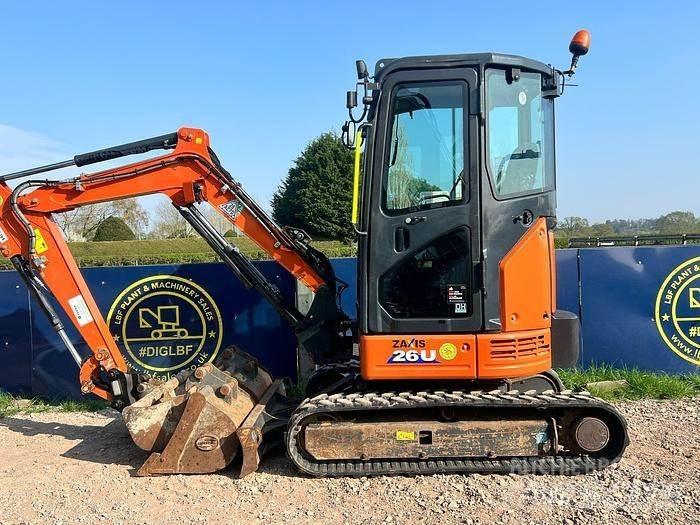 Hitachi ZX26U Miniescavadeiras
