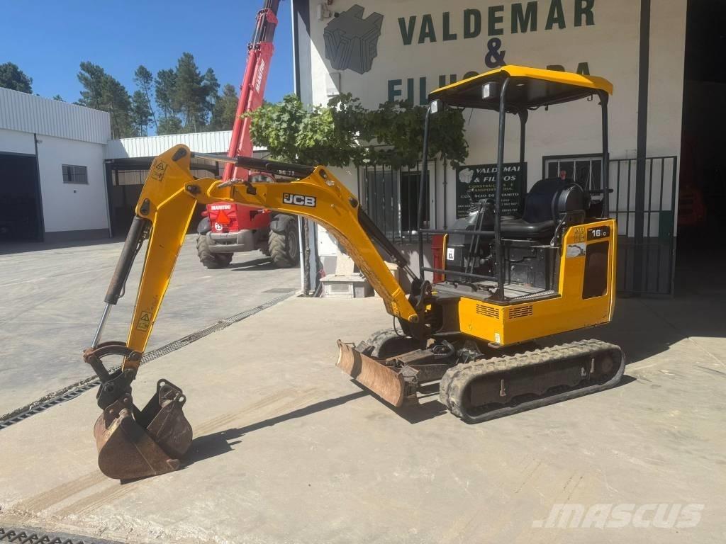 JCB 16 C-1, 1700Kg Miniescavadeiras