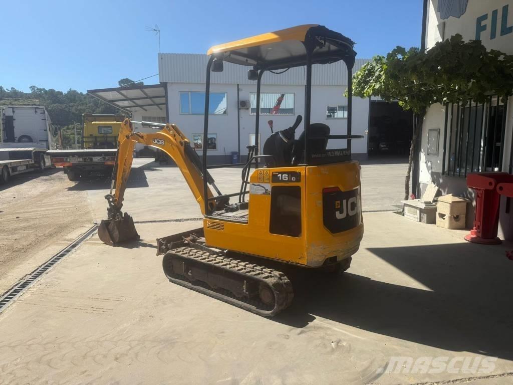 JCB 16 C-1, 1700Kg Miniescavadeiras