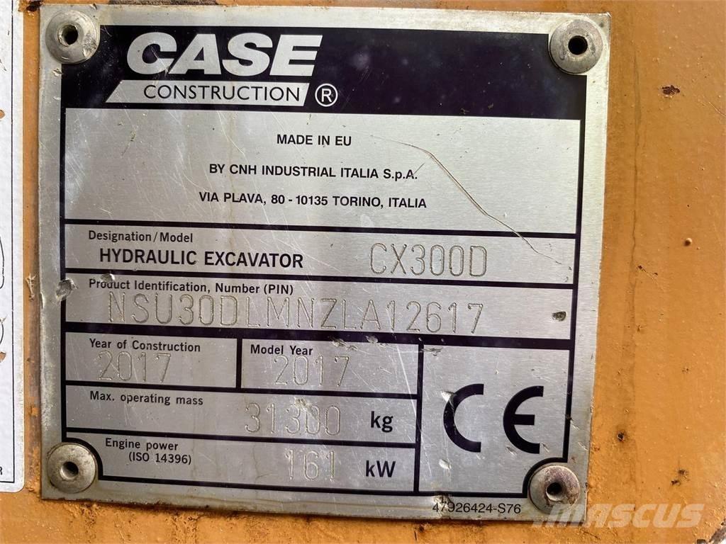 CASE CX300D Escavadeiras de esteiras