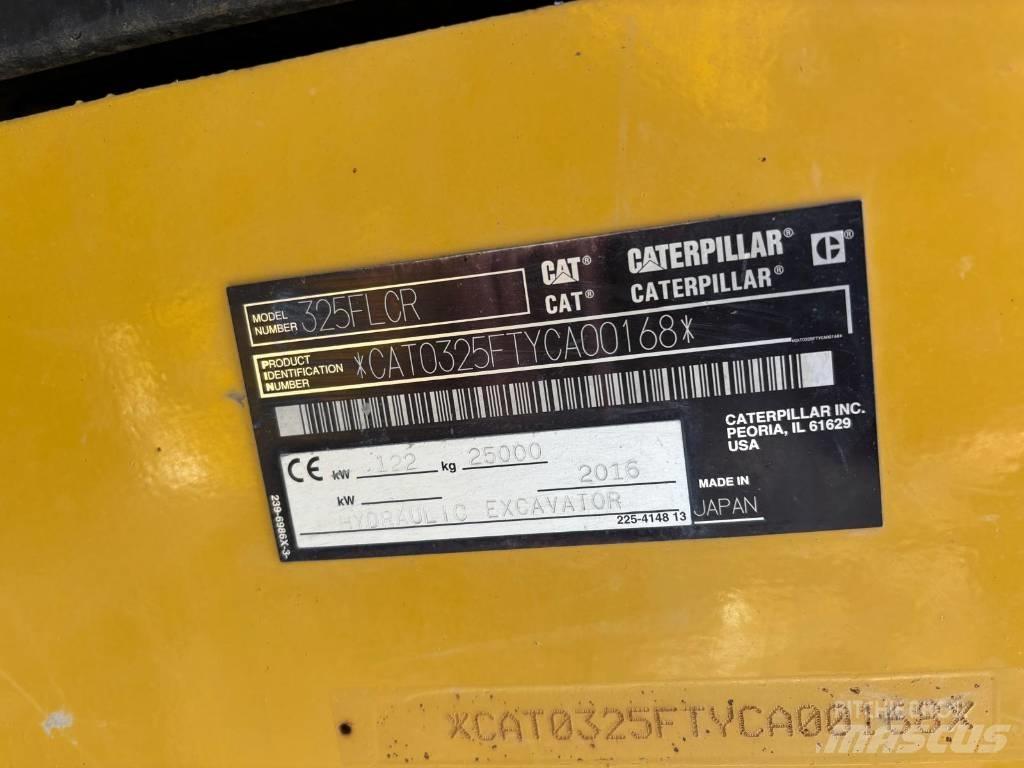 CAT 325 FL CR Escavadeiras de esteiras