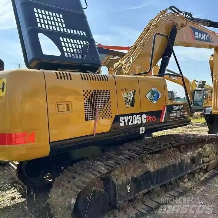Sany SY205Cpro Escavadeiras de esteiras