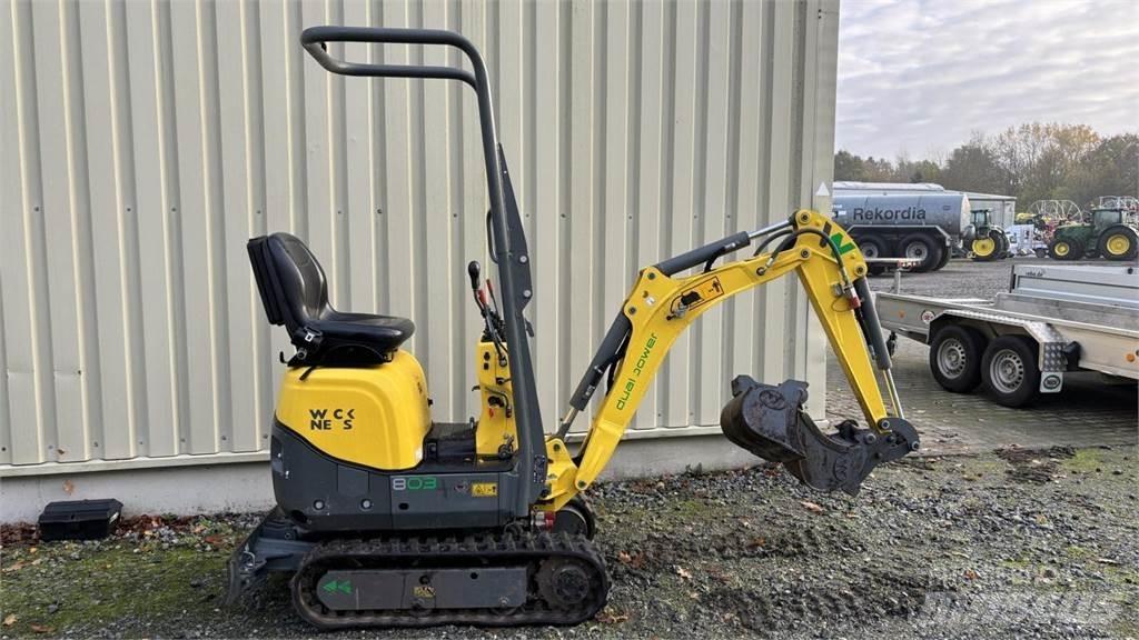 Wacker 803 Miniescavadeiras