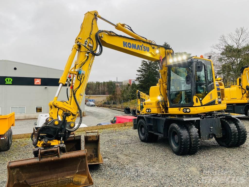 Komatsu PW148-11 Escavadoras de rodas
