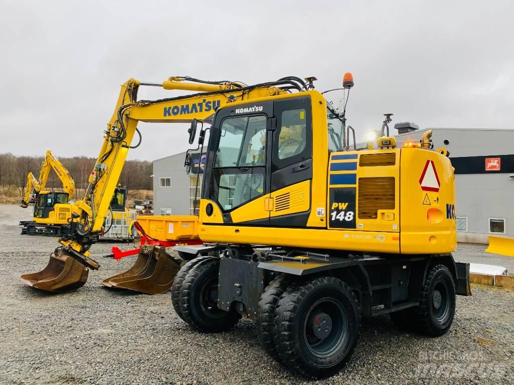 Komatsu PW148-11 Escavadoras de rodas