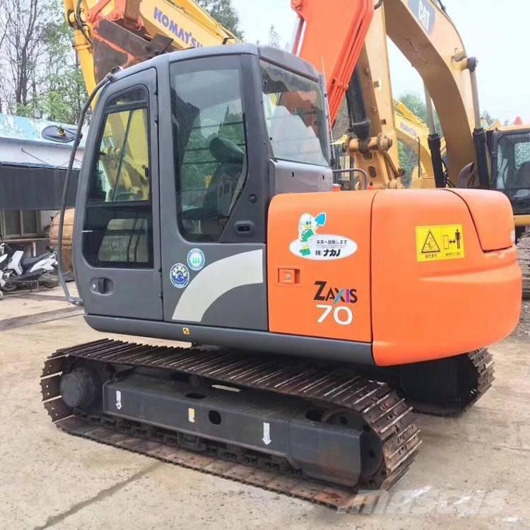 Hitachi zx70 Escavadoras Midi 7t - 12t