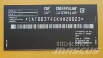CAT 374 Escavadeiras de esteiras