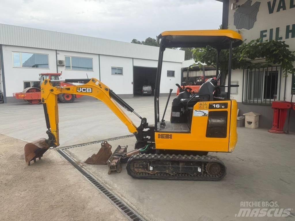 JCB 16 C-1, 821h Miniescavadeiras
