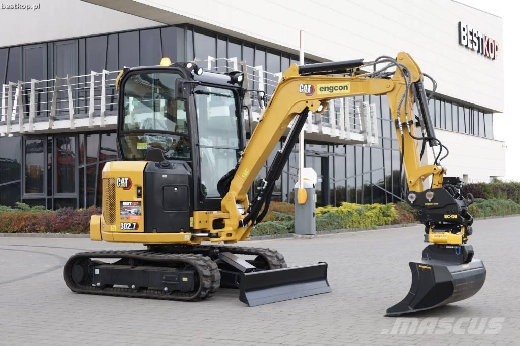 CAT 302.7 CR Miniescavadeiras