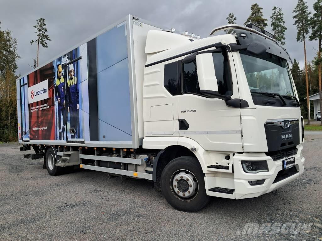 MAN TGM 15.250 Caminhões de caixa fechada