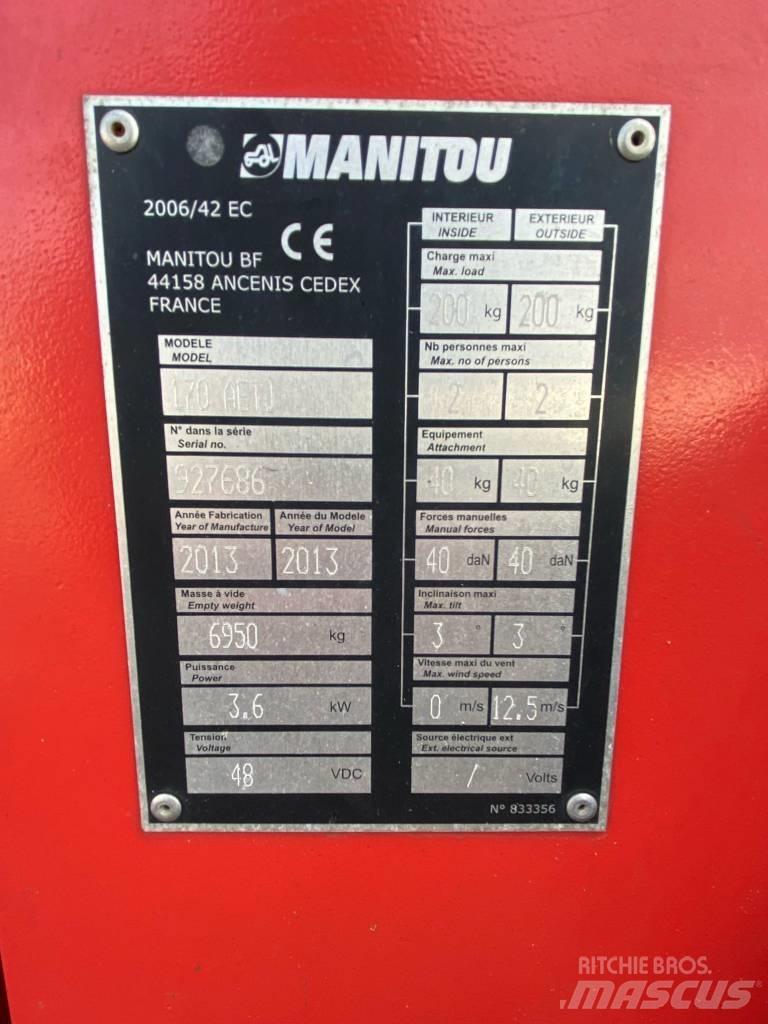Manitou 170AETJ-L Elevadores braços articulados