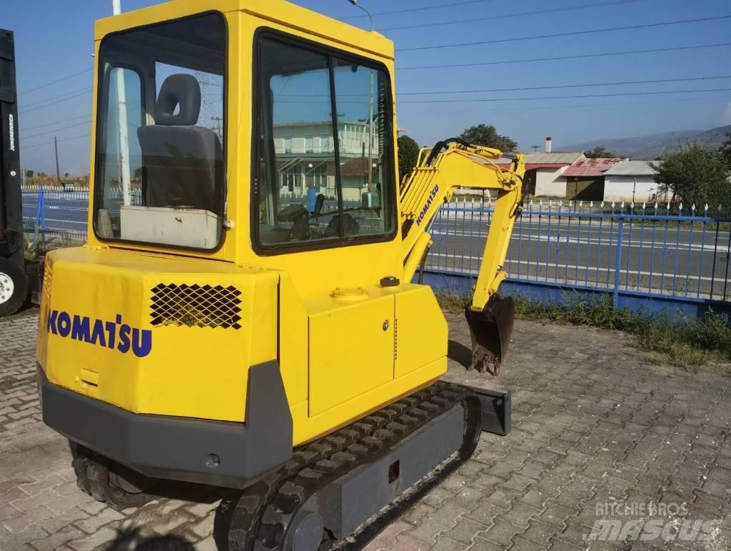 Komatsu PC 10 Escavadeiras de esteiras