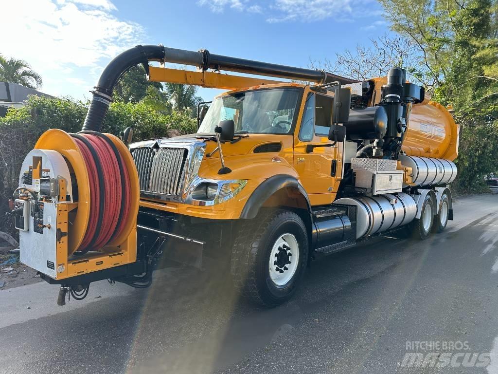 International 7600 Camiões Aspiradores Combi