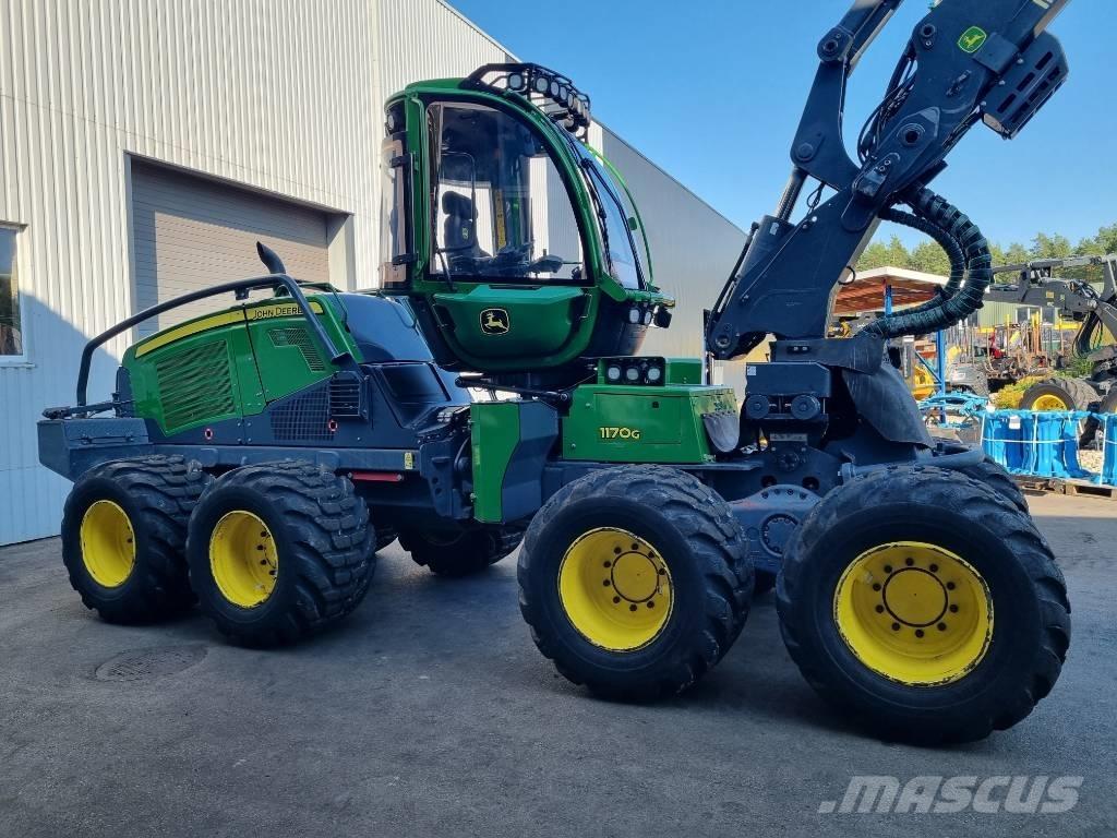 John Deere 1170 G Processadores florestais