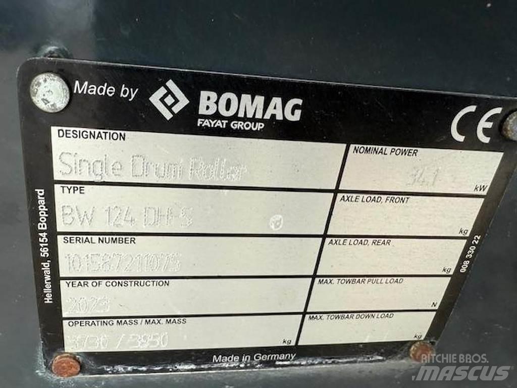 Bomag 124 DH-5 Cilindros Compactadores monocilíndricos